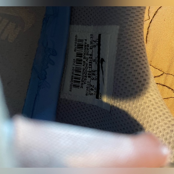 Nike SB Check Solarsoft Canvas Gray/Gold women’s Sz 7.5 - Picture 4 of 5